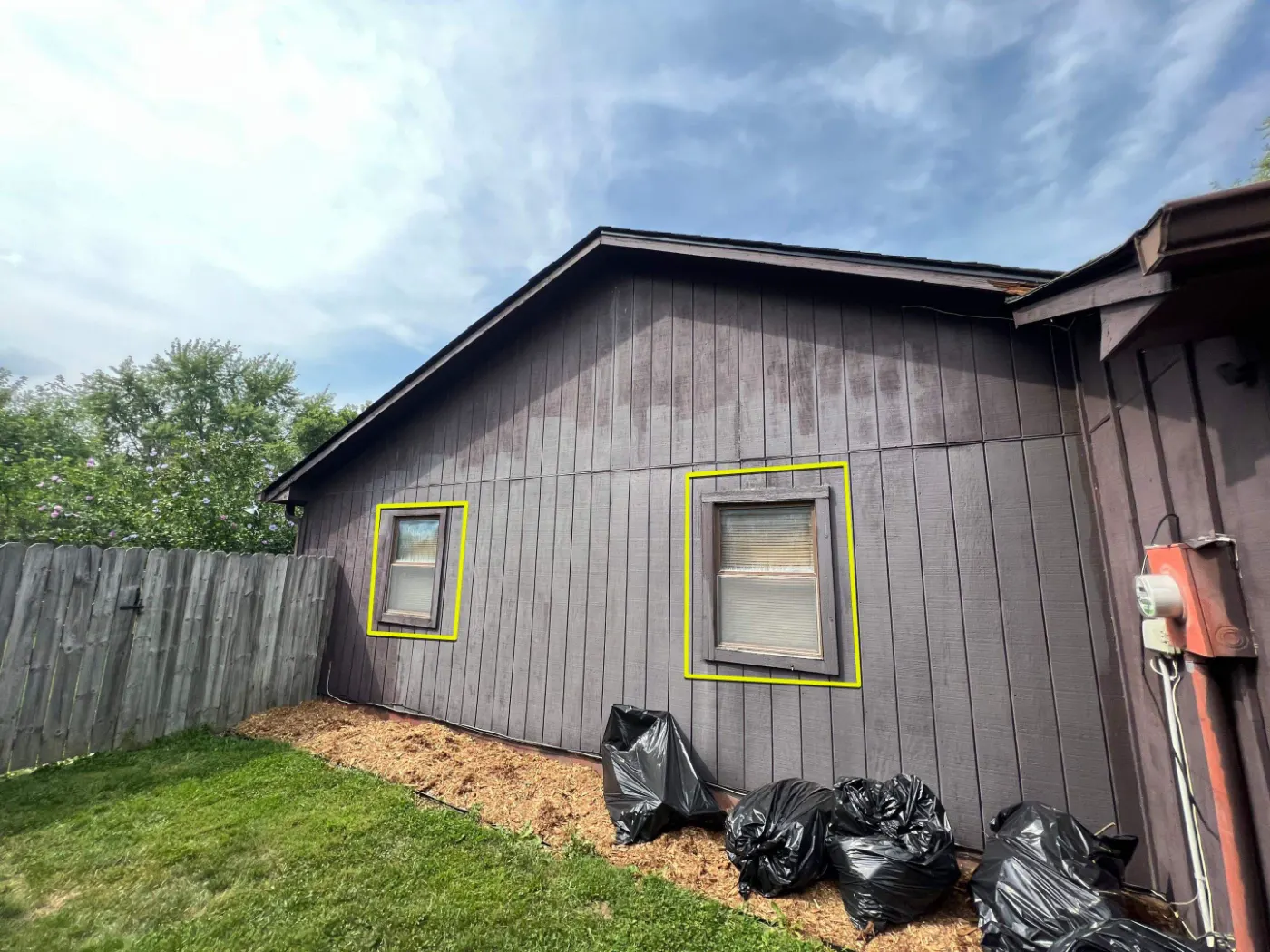 Energy-efficient windows installed in a Stones Crossing home